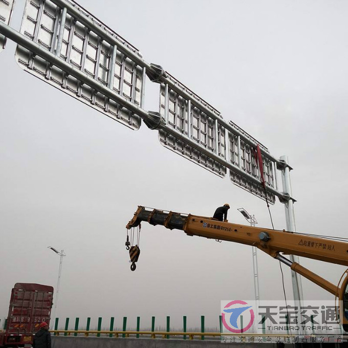 淮北高速公路标志杆厂家 指引着人们安全行驶